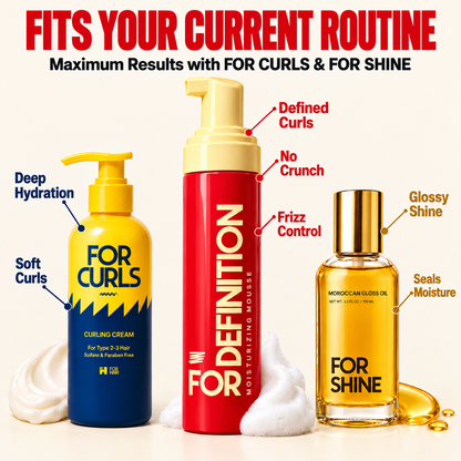 For Definition Moisturizing Mousse