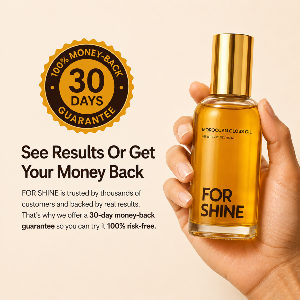 For Shine Moroccan Gloss Argan Oil