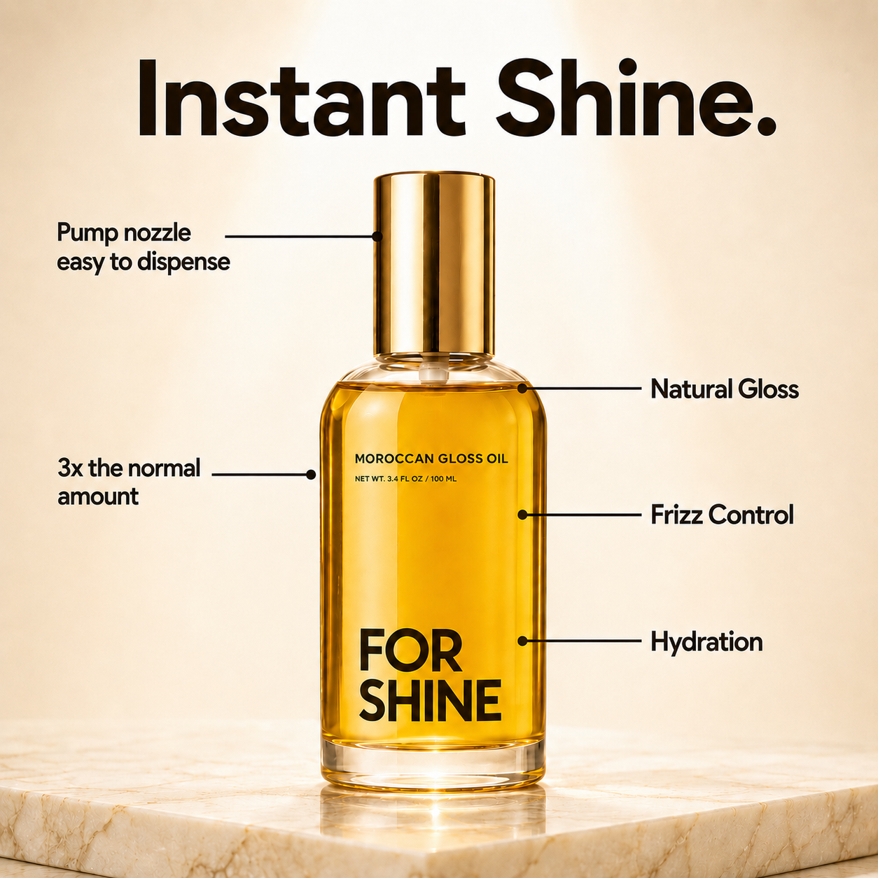 For Shine Moroccan Gloss Oil Serum