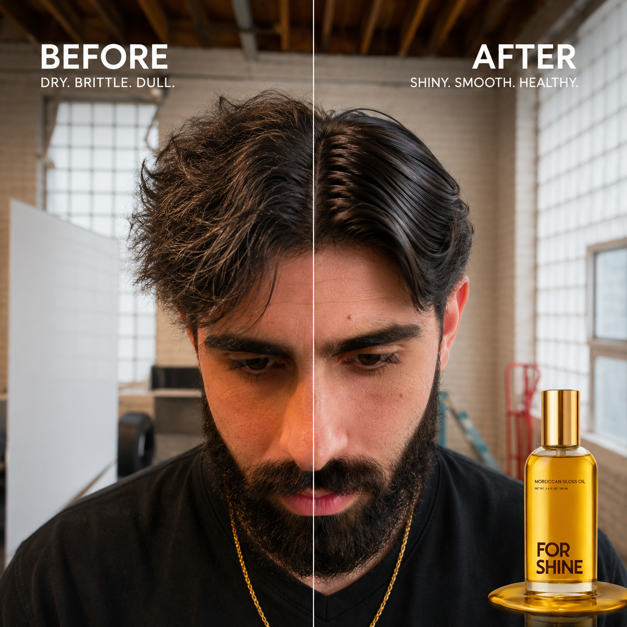 For Shine Moroccan Gloss Oil Serum